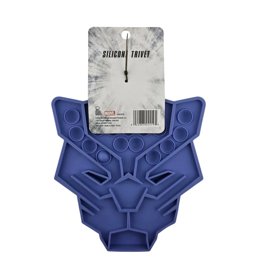 Marvel Wakanda Forever Silicone Trivet Fidget Pop It‎ Toy Purple